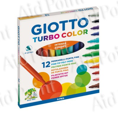GIOTTO TURBO COLOR 12 COLORI